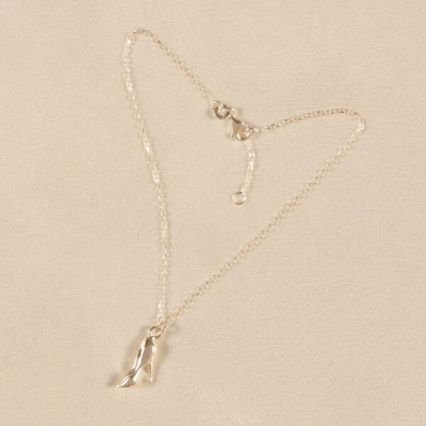 Bijou Cheville Escarpin Argent