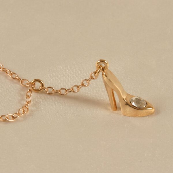 Chaine Taille Escarpin de Nuit Or