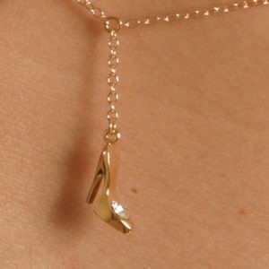 Chaine Taille Escarpin de Nuit Or