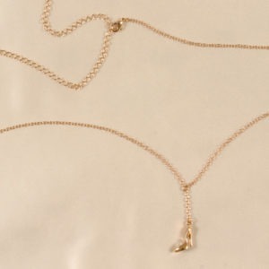 Chaine Taille Escarpin de Nuit Or