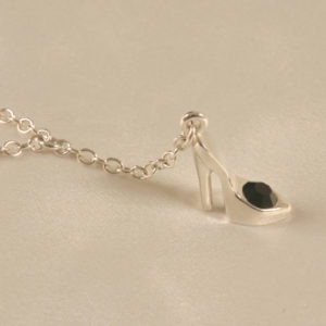 Chaine Taille Escarpin de Nuit Argent