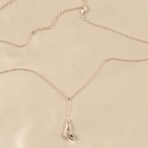 Chaine Taille Escarpin de Nuit Argent