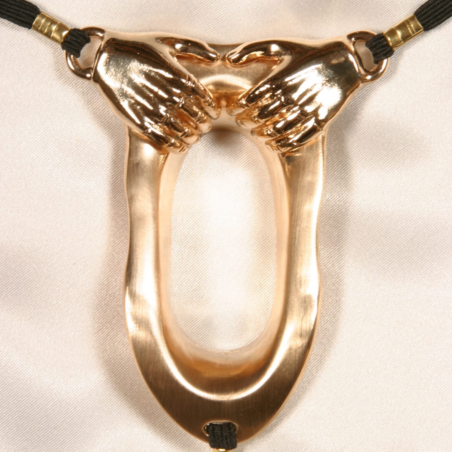Clitoris jewellery in gold or silver plated Sylvie Monthulé