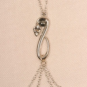 bijou-seins-tetons-serpent-argent-pierre-hematite