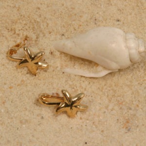 Bijoux sexe Etoiles de mer clips col or (la paire)