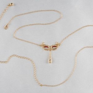 Chaine Taille Masque Venise Or