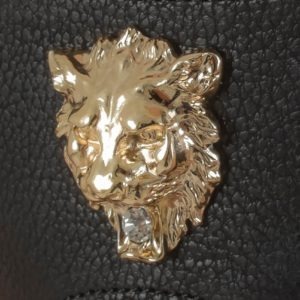 String Cuir Lion Or