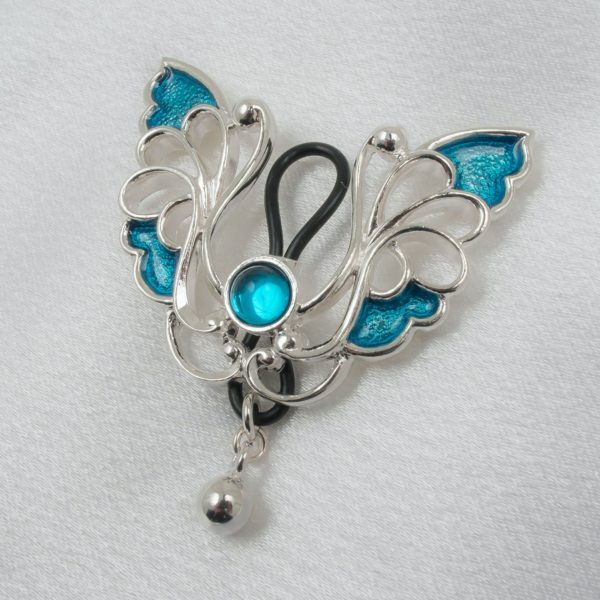 bijou téton papillon argent sans piercing Sylvie Monthulé