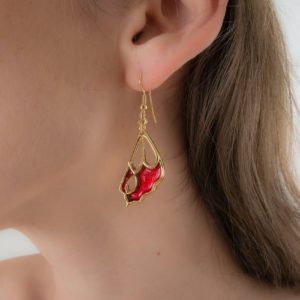 earrings-ears-gold-wings-butterfly
