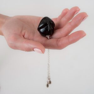 sextoy-femme-boule-gland-argent-noir