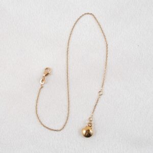 ankle-chain-jewel-shell-gold