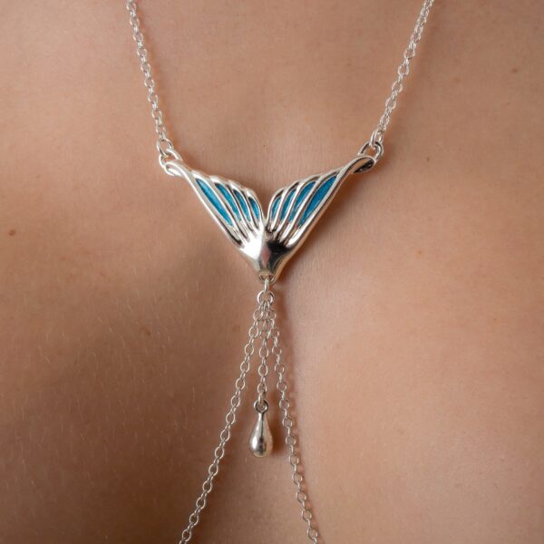 collar-nipple-mermaid-sexy-silver-without-piercing