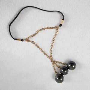 jewel-penis-ball-pendant-hematite-gold