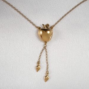 Schmuck-bauchkette-bitten-apfel-Gold