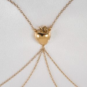erotic-necklace-breast-apple-gold