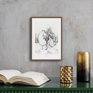 dessin-original-style-surrealiste-noir-blanc