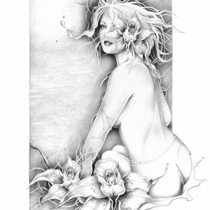 print-illustration-femme-nue-orchidees