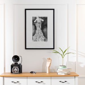 print-dessin-homme-explosant-ecorce-arbre